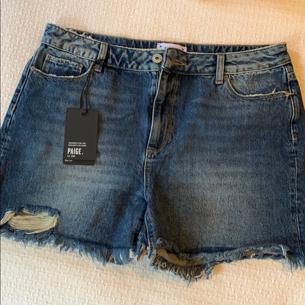 NWT Paige denim shorts